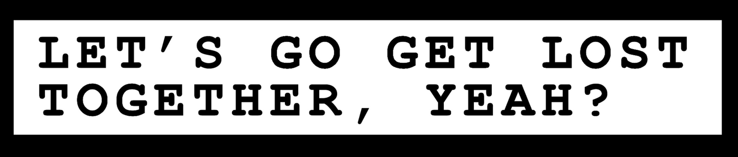 Let's get Lost together
